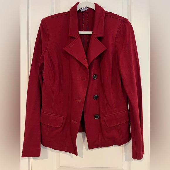 Cabi Burgandy Blazer - Picture 1 of 4